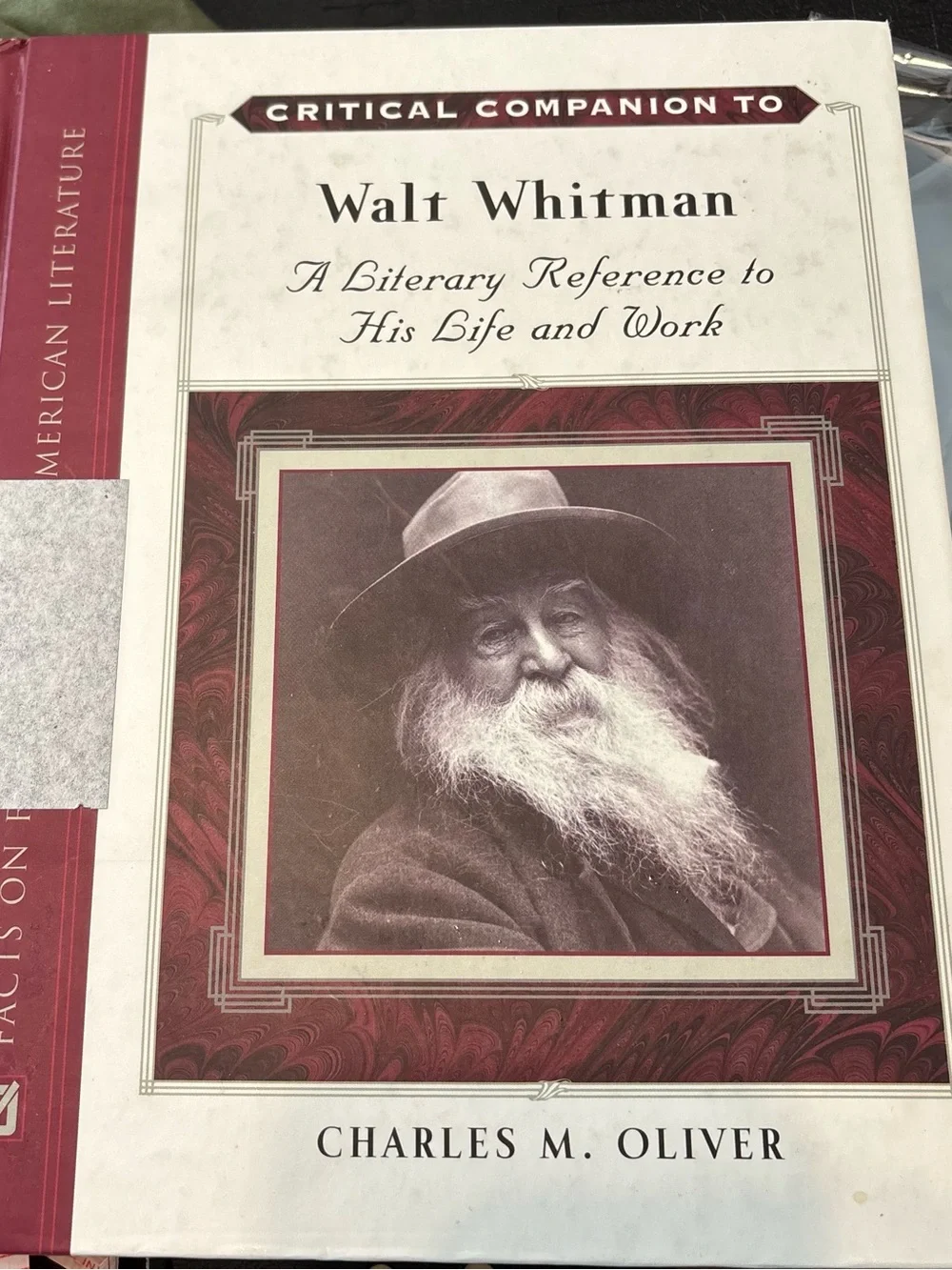 Source Unknown - Maroon & White Walt Whitman Reference Guide